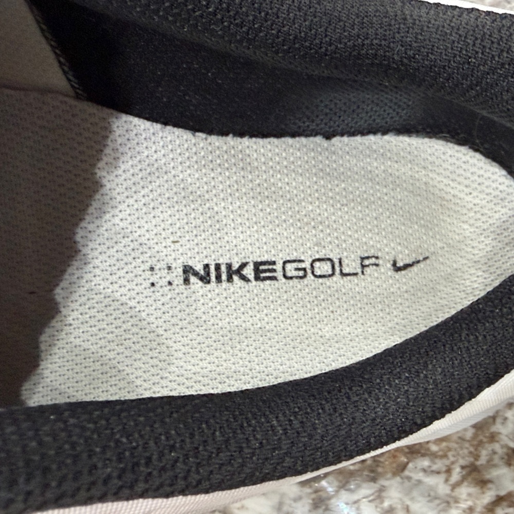 Nike Men's White and Black Golf Shoes - Picture 6 of 6